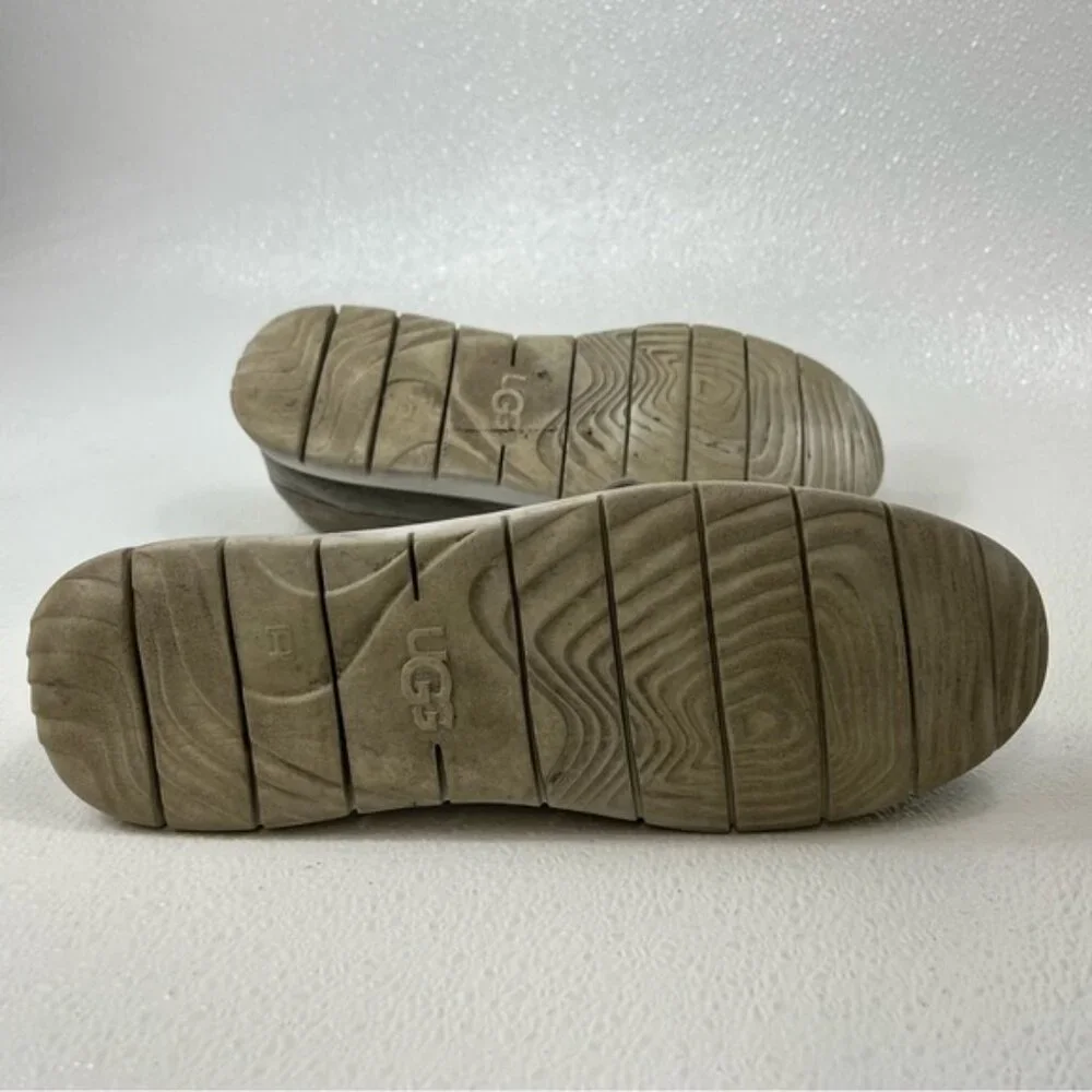 UGG S/N 1006693 Australia Mens Canvas Suede Shoes Insulated Insole Size 9.5